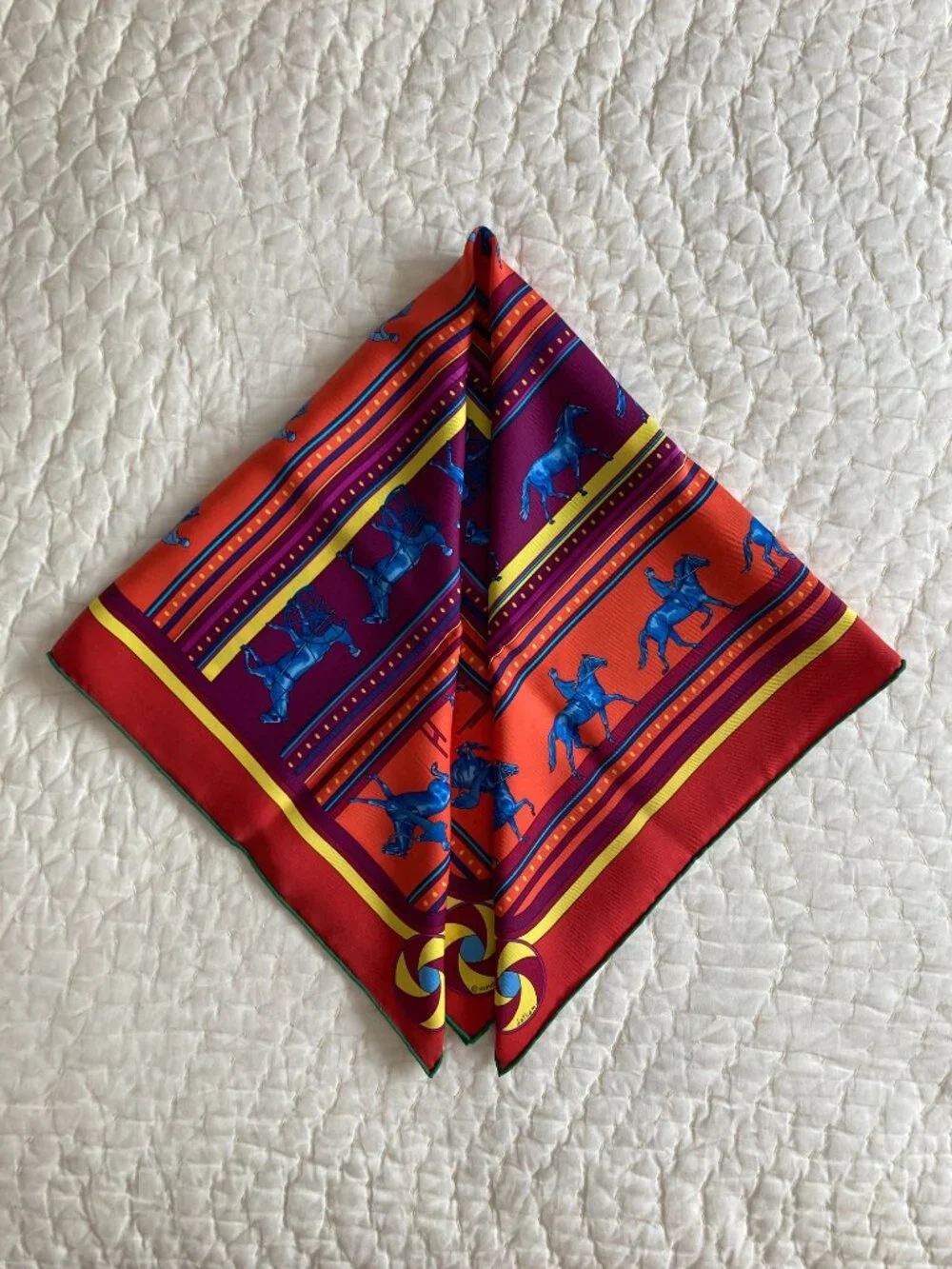 NWT Hermes Sequences Silk Scarf